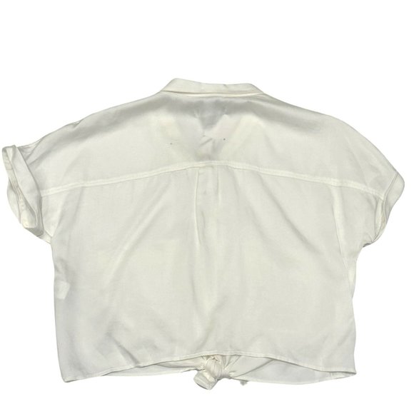 π4 for $25π NWT Zara Girls' Cropped Short Sleeve Blouse Size 11-12 Youth - Picture 2 of 4